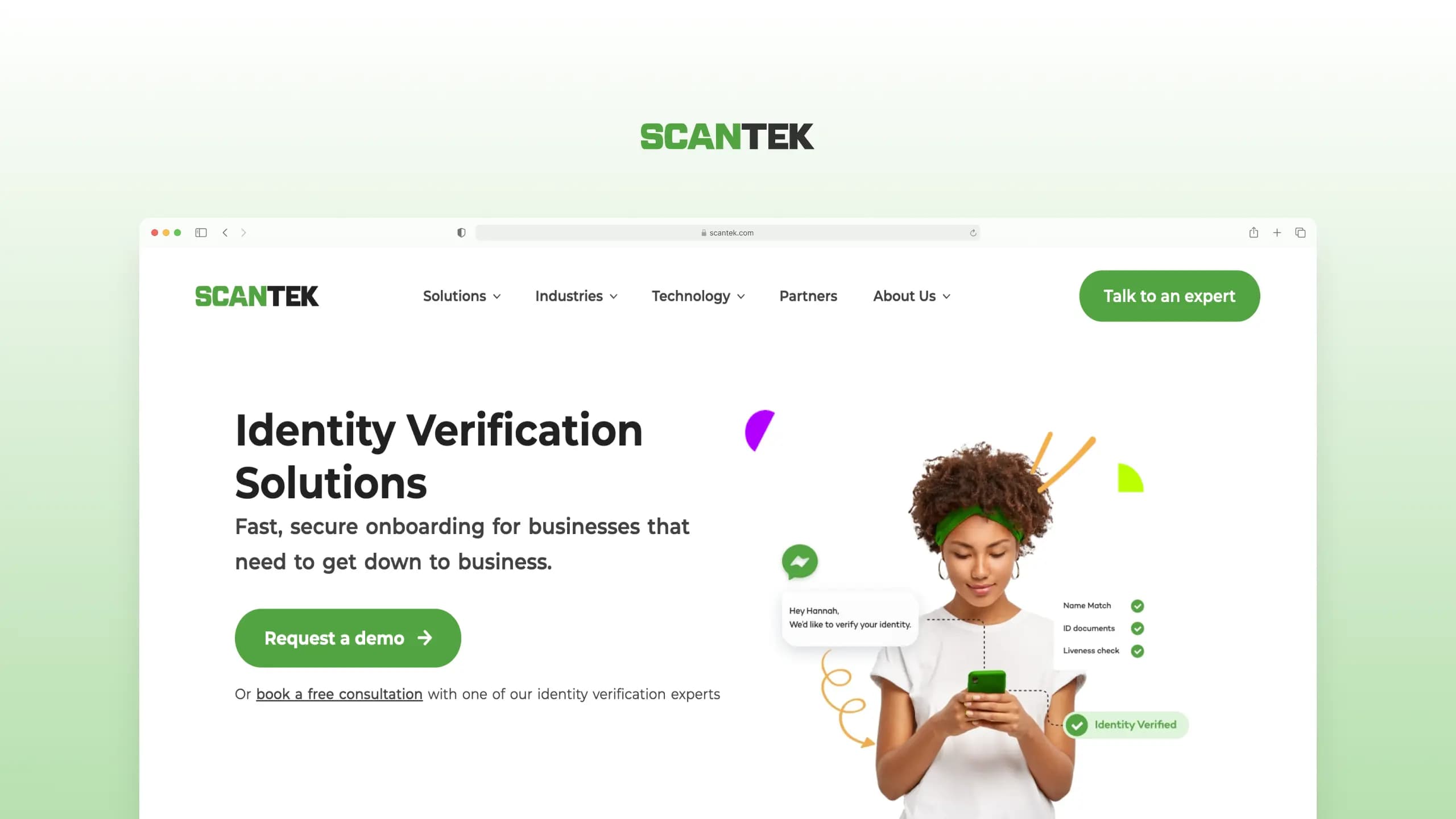 Scantek intro image